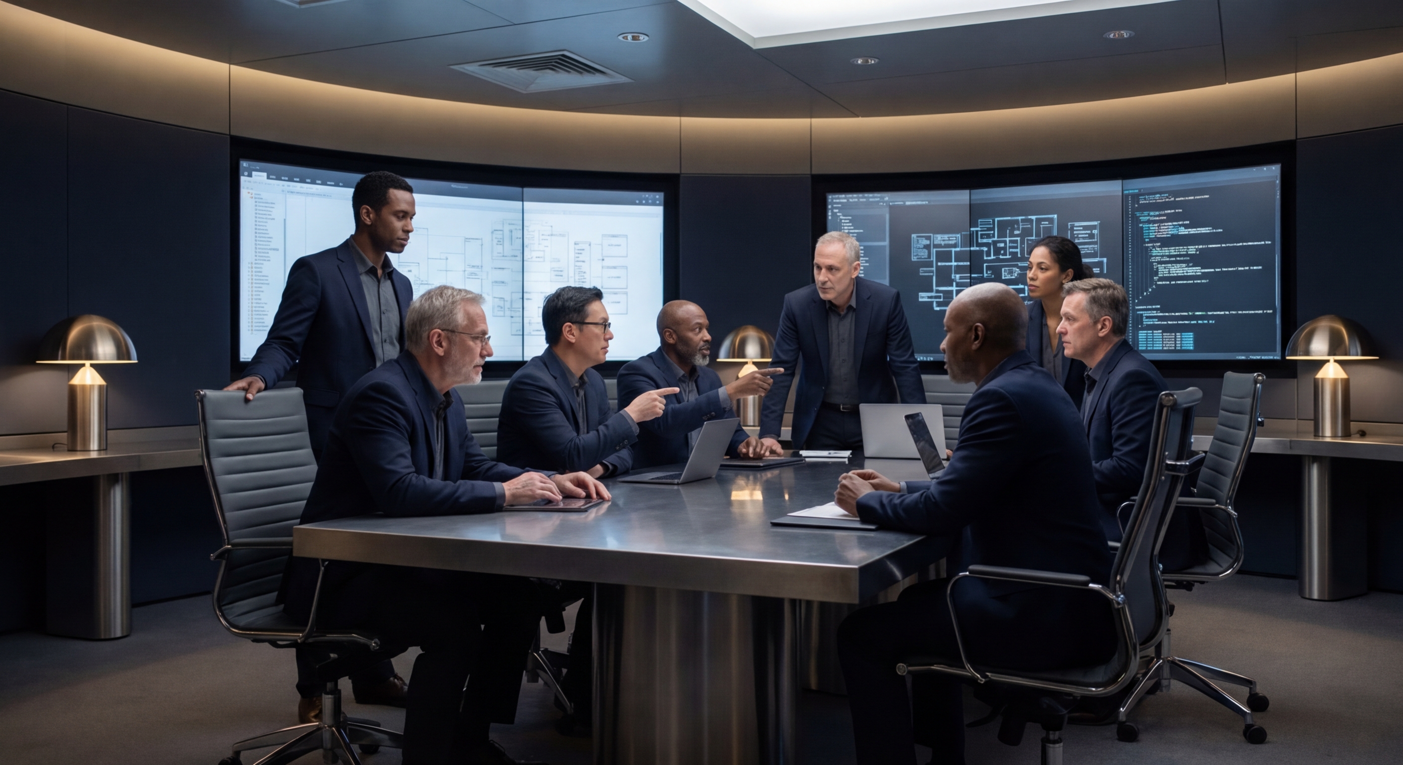 Time de engenharia especializada em sala de operações com múltiplos sistemas e clima executivo.